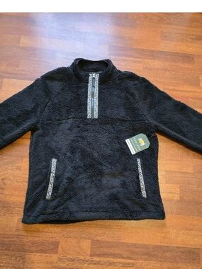 Horizon by Bass Creek Outfitters Black Sherpa Pullover